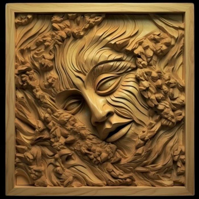 نموذج ثلاثي الأبعاد لآلة CNC 3D Art 